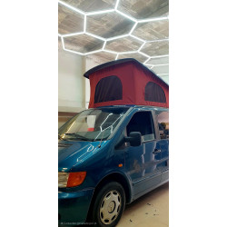 Aufstelldach Zelt Mercedes Vito W638 Westfalia | Wasserdicht, 3 Fenster, 6 Farben