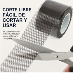 Cinta adhesiva de mosquitera 5cm x 2m