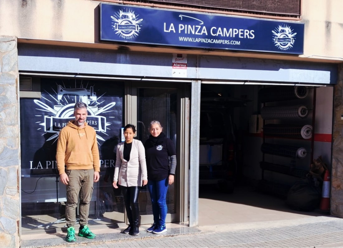 La pinza Campers
